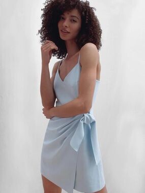 french connection royal blue dress | Dresses | French Connection Gorgeous Bardot Lyana Ruched Long Size:Personalized Size prom & wedding 100% polyester.